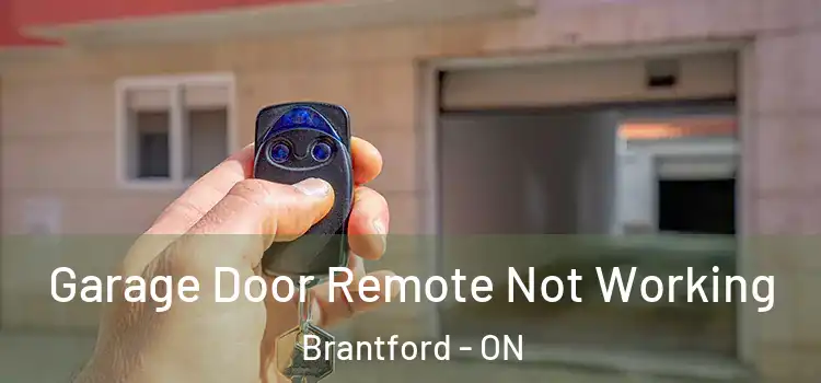  Garage Door Remote Not Working Brantford - ON