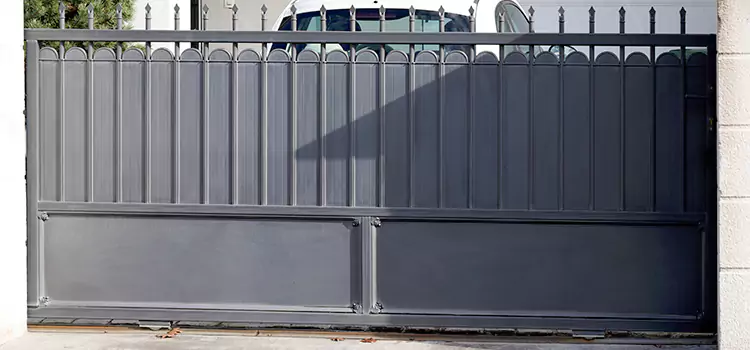 Metal Driveway Gate Installation Brantford